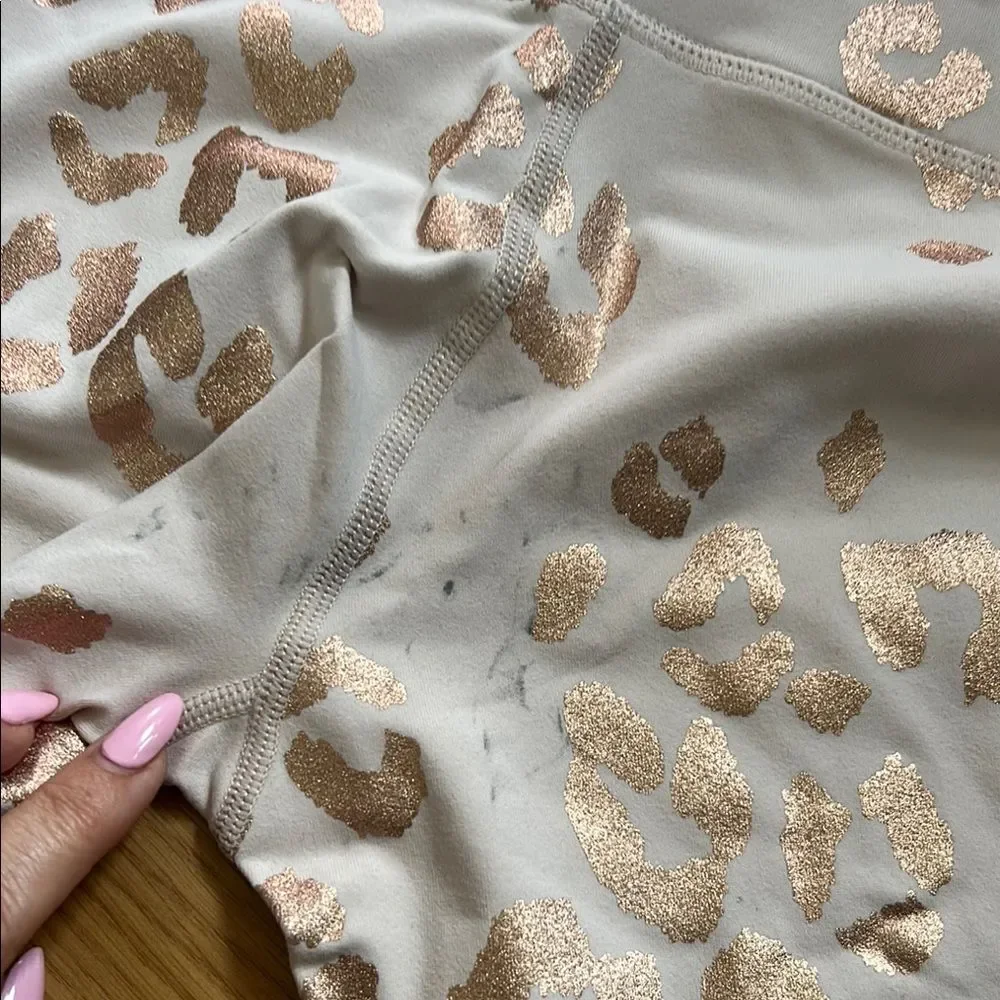 NWT Spiritual Gangster Leopard Print Leggings Size 10